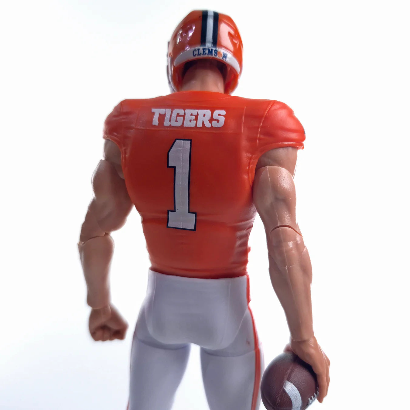 #1 Clemson Tiger Walk On Player Action Figure - Light