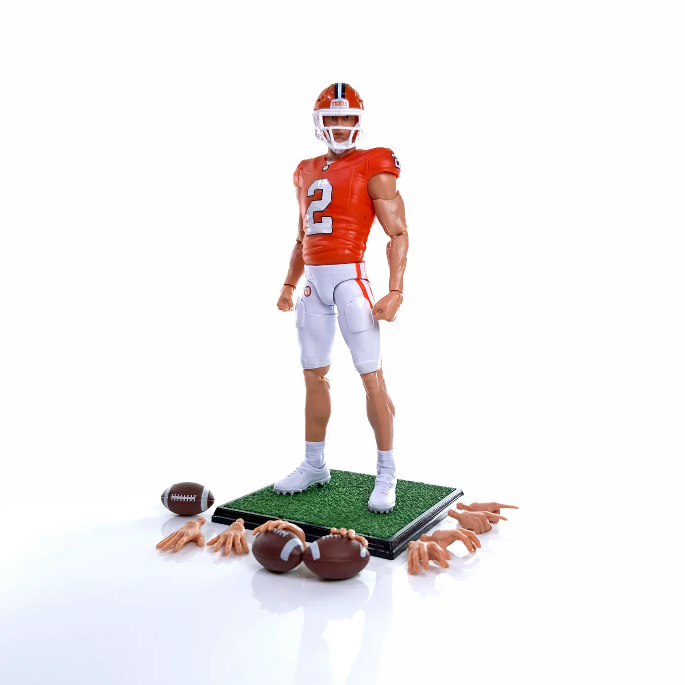 Cade Klubnik #2 Clemson Tiger Action Figure