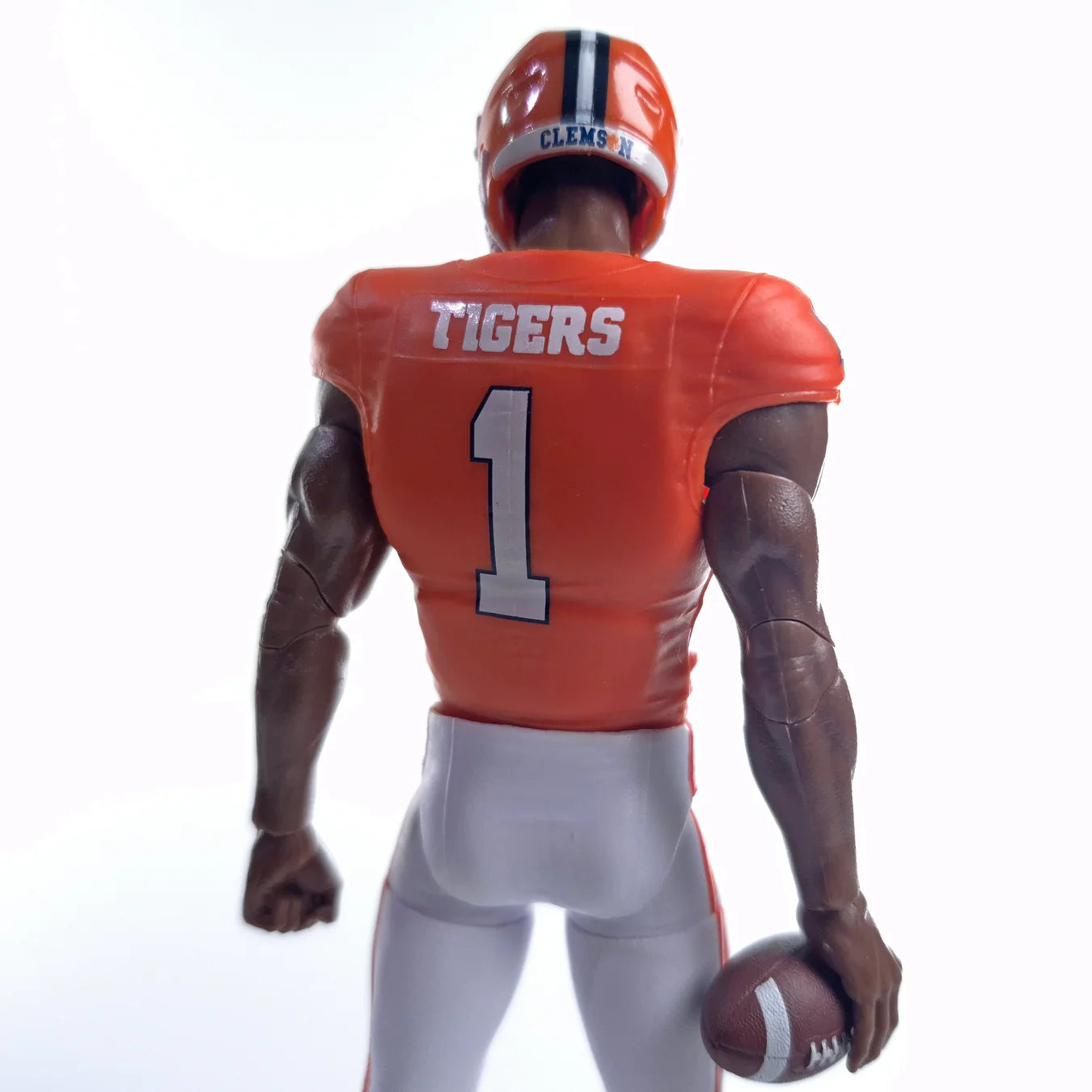 #1 Clemson Tiger Walk On Player Action Figure - Dark