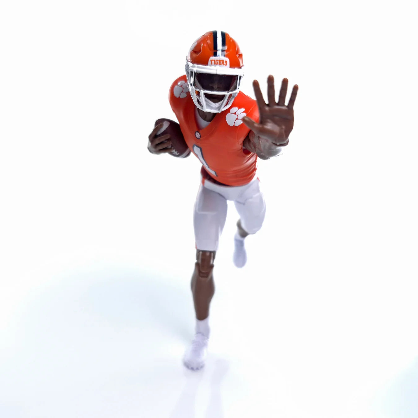 #1 Clemson Tiger Walk On Player Action Figure - Dark