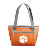 CLEMSON TIGERS CROSSHATCH 16 CAN TOTE