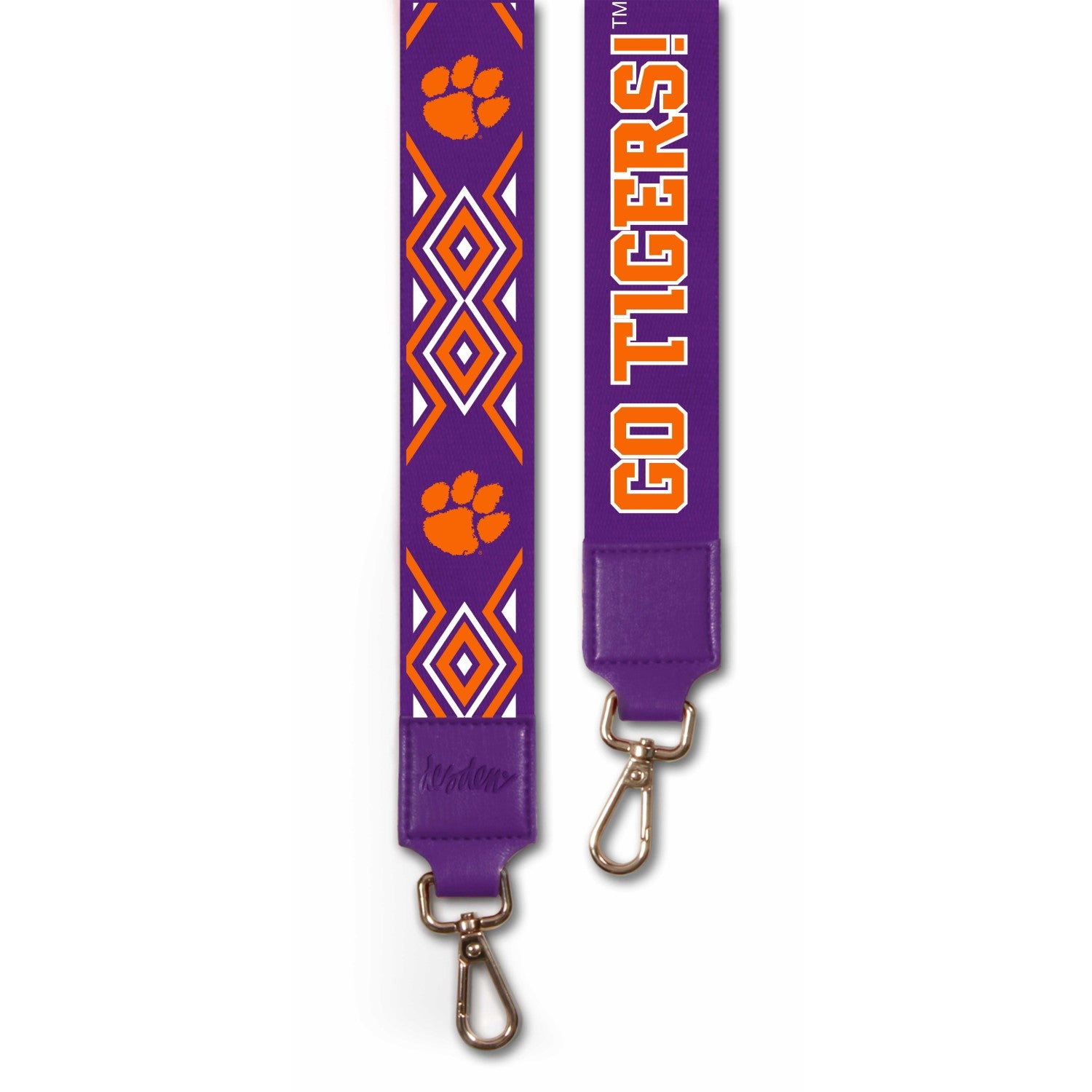 CLEMSON TIGERS 2&quot; PURSE STRAP