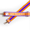 CLEMSON GO TIGERS PURSE STRAP