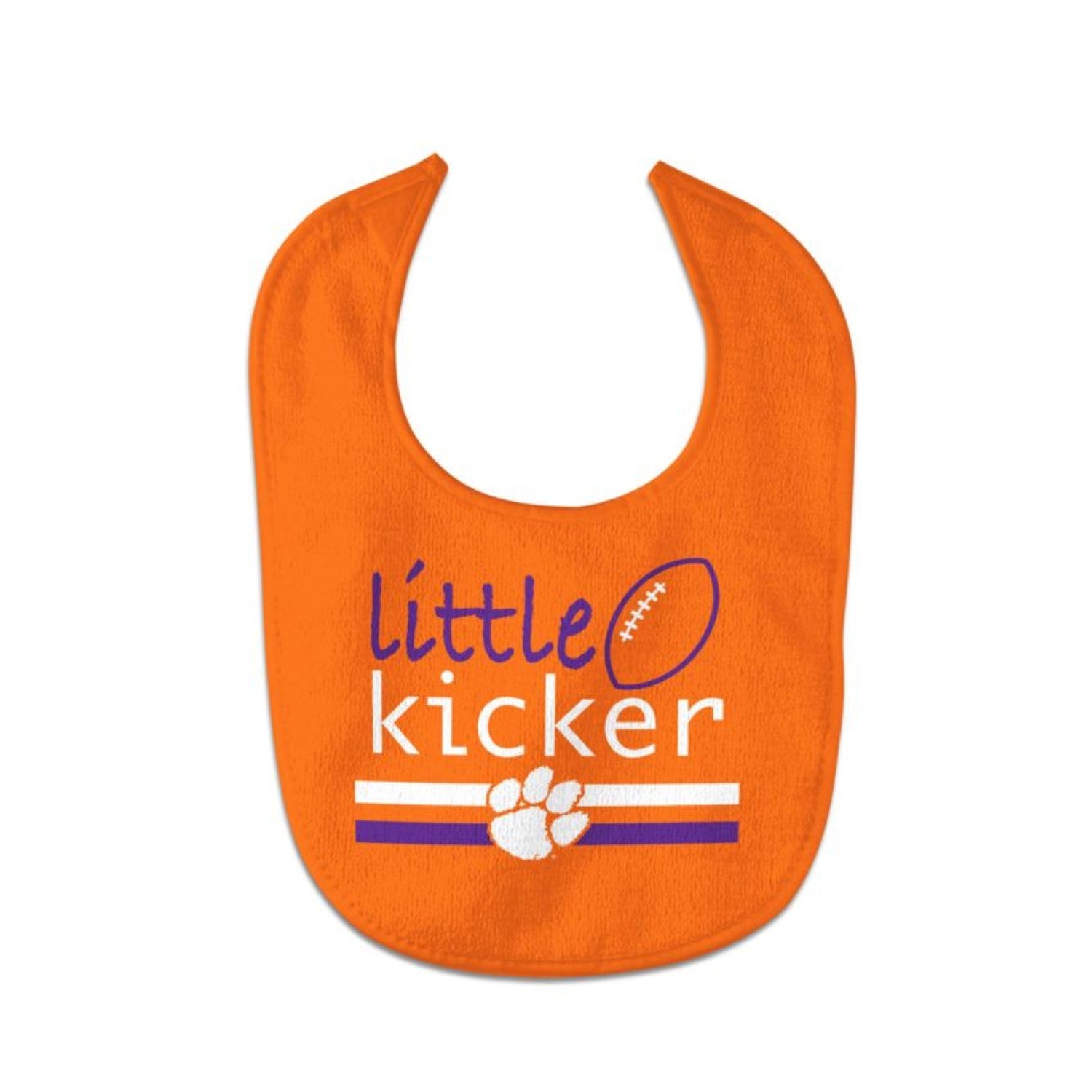 CLEMSON TIGERS LITTLE KICKER BIB