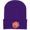 CLEMSON TIGERS PURPLE NEWBORN CAP