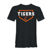 CLEMSON TIGERS BLACK HOME PLATE BASEBALL TEE