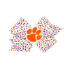 CLEMSON TIGERS KING CONFETTI WITH PAW BOW
