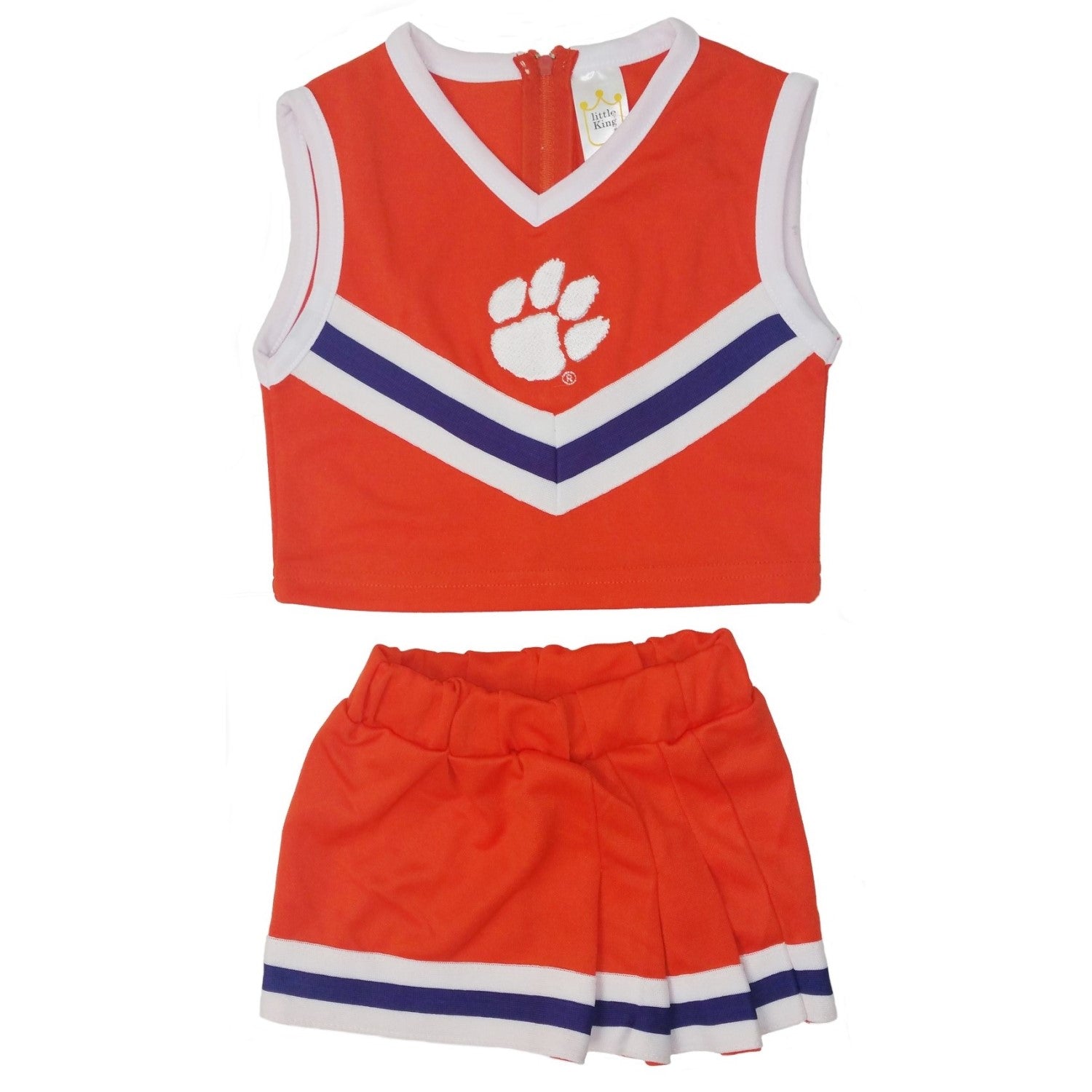 CLEMSON TIGERS YOUTH TWO PIECE CHEER DRESS
