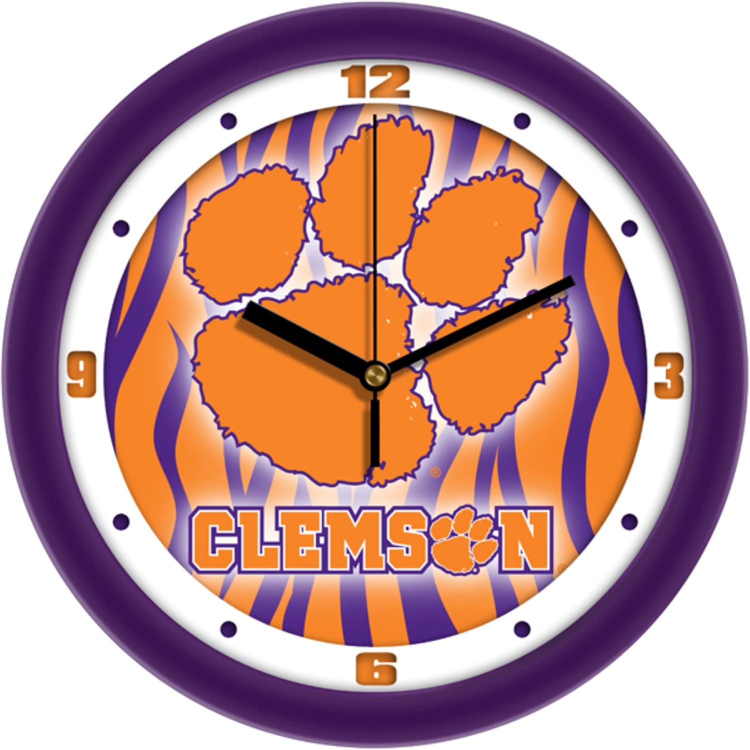 On sale Clemson University Tiger Clock