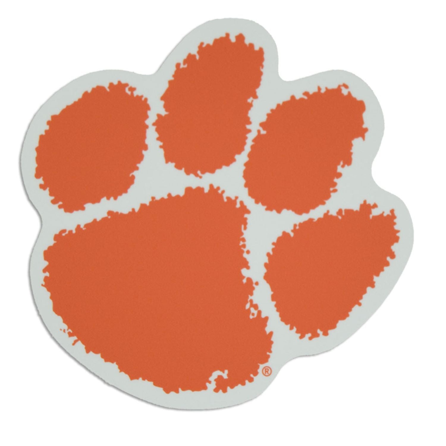 Clemson 3&quot; Tiger Paw Magnet