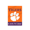 CLEMSON TIGER COUNTRY GARDEN FLAG