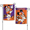 Clemson University Mickey Mouse Garden Flag