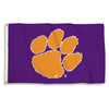 Clemson University 3x5 Purple House Flag