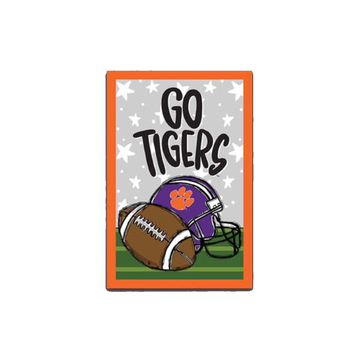 Clemson &quot;Go Tigers&quot; Garden Flag