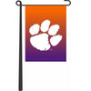 CLEMSON TIGERS 13X18 OMBRE GARDEN FLAG