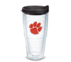 24oz Clemson Paw Tervis Tumbler with Lid