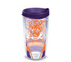 16oz Clemson University Vault Tervis Tumbler with Lid