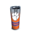 CLEMSON 20OZ KNOCKOUT STAINLESS STEEL TERVIS TUMBLER WITH LID