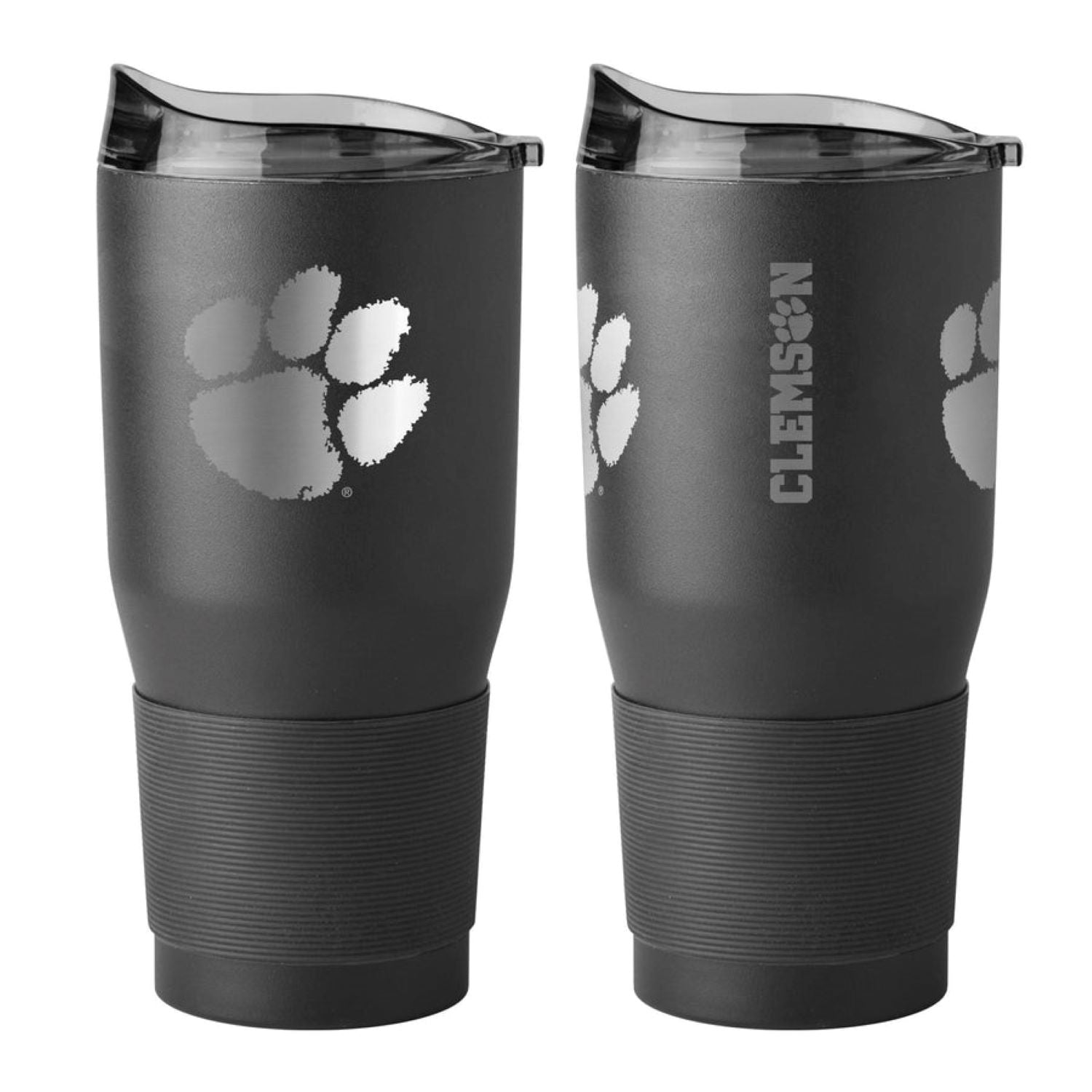 CLEMSON TIGERS 30OZ ETCH POWDER COAT TUMBLER