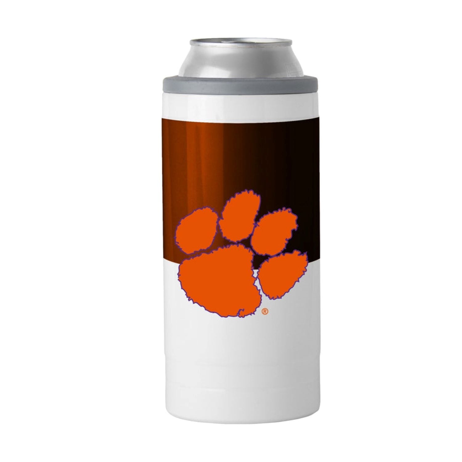 CLEMSON TIGERS 12OZ SLIM CAN KOOZIE