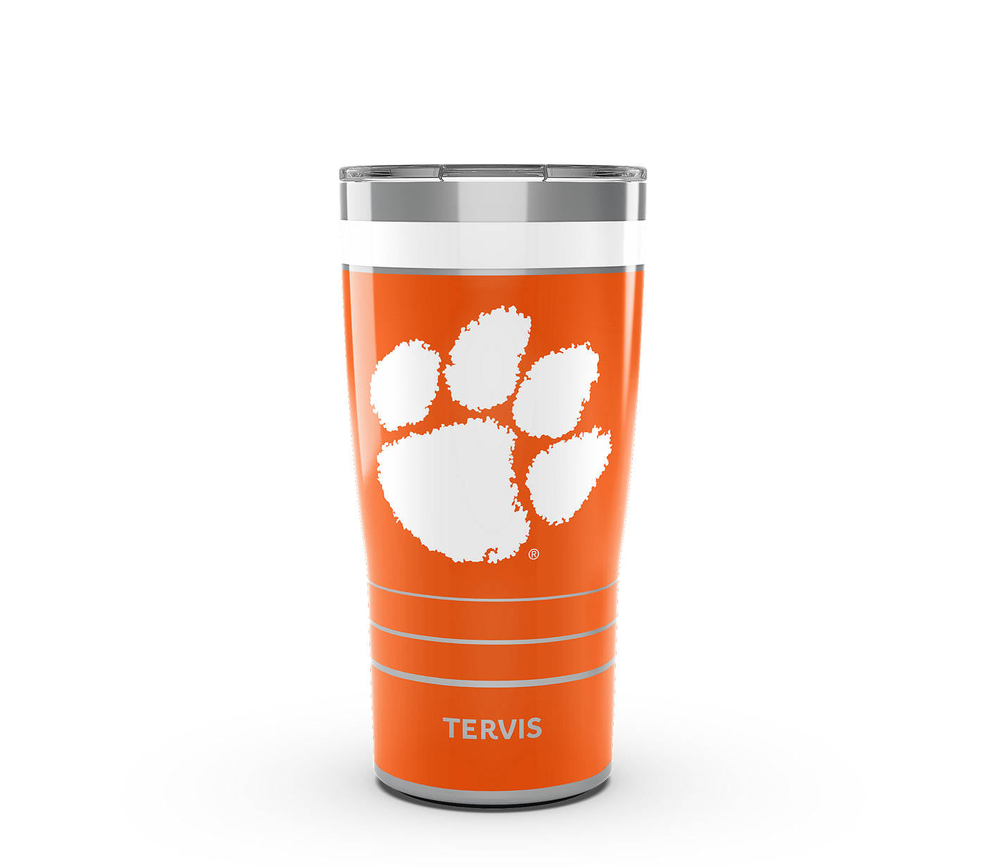 CLEMSON TIGERS 20OZ MVP STAINLESS STEEL TERVIS TUMBLER