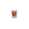 CLEMSON TIGERS PAW SHOT GLASS