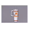 CLEMSON TIGERS WHITE/ORANGE 40OZ TUMBLER