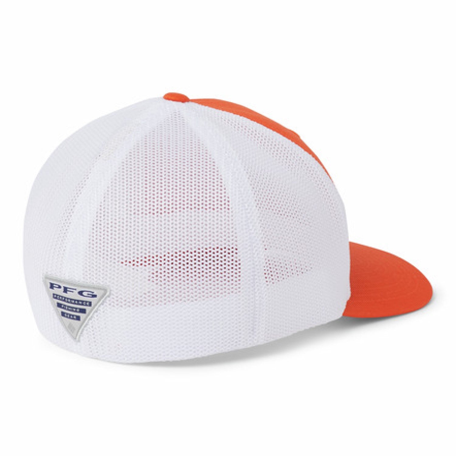 CLEMSON ORANGE AND WHITE COLUMBIA MESH HAT