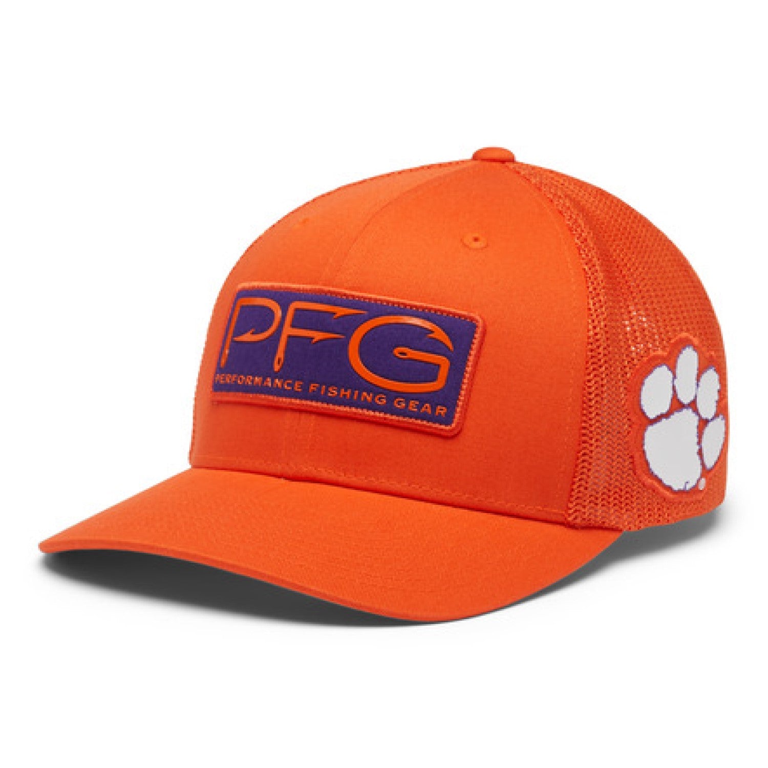 CLEMSON TIGERS COLUMBIA PFG MESH HOOK HAT