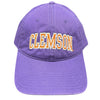 CLEMSON TIGERS PURPLE ARCH HAT