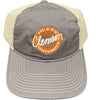 CLEMSON TIGERS GRAY CIRCLE HAT