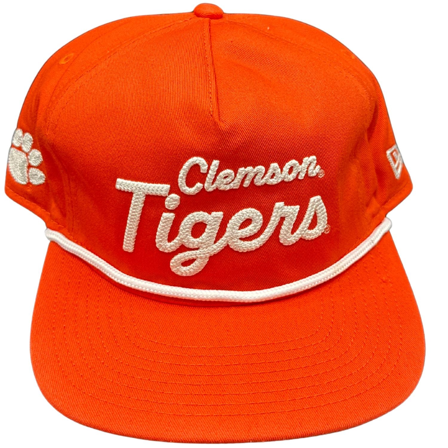CLEMSON TIGERS ORANGE GOLFER ROPE HAT