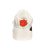 CLEMSON TIGERS WHITE WITH ORANGE PAW HAT