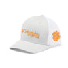 CLEMSON TIGERS GRAY COLUMBIA SNAPBACK