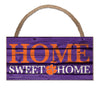 Clemson Tigers 5&quot;x10&quot; Home Sweet Home Wooden Sign