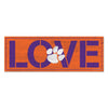 Clemson Tigers 8x23 Love Sign