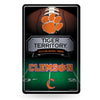 CLEMSON TIGER TERRITORY 11X17 EMBOSSED SIGN