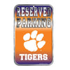CLEMSON TIGERS PARKING SIGN