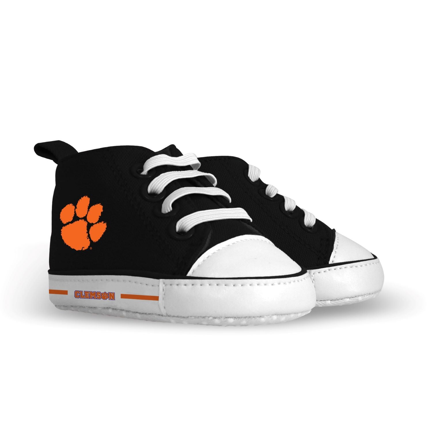 CLEMSON TIGERS BLACK HIGH TOP PRE WALKERS