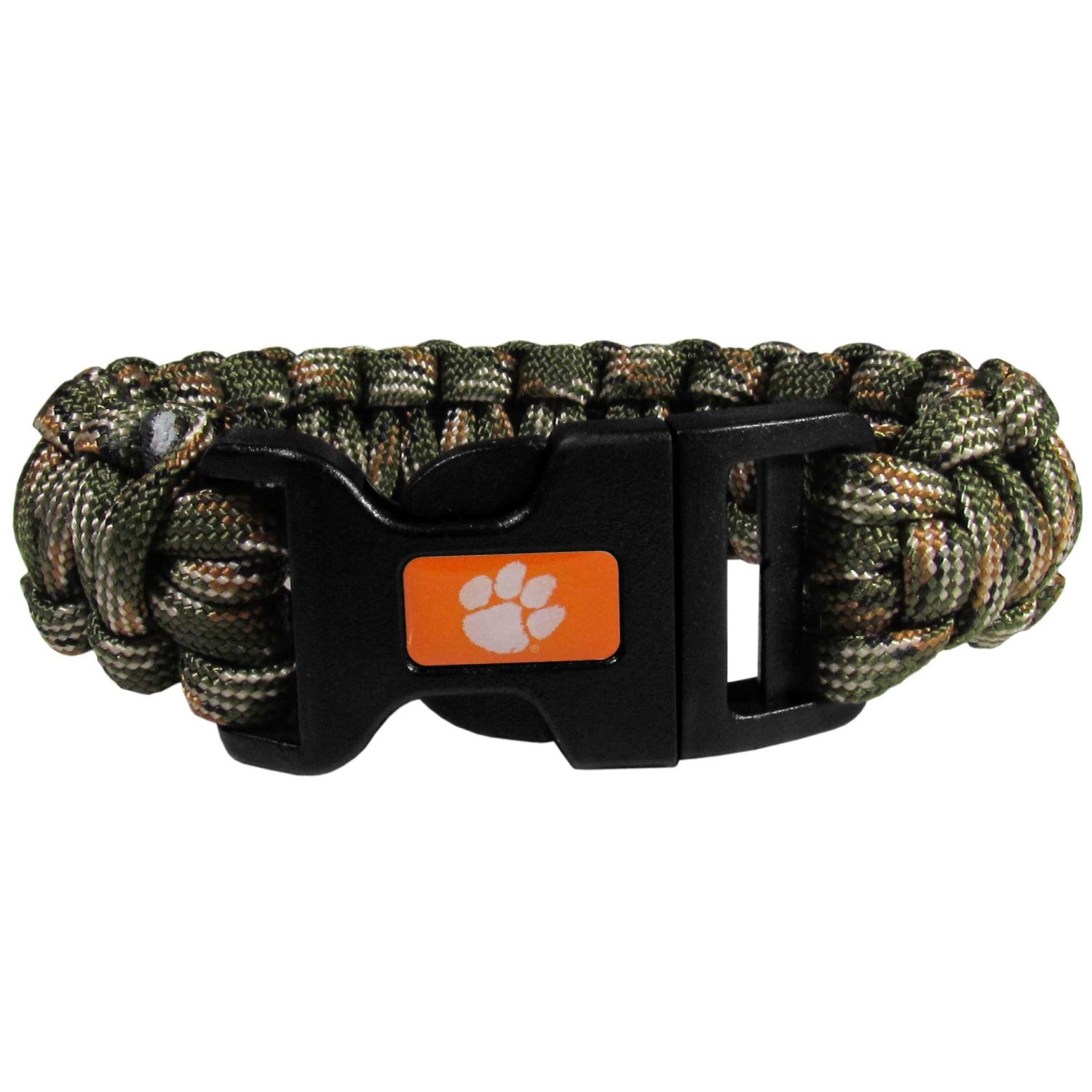CLEMSON TIGERS CAMO SURVIVOR BRACELET