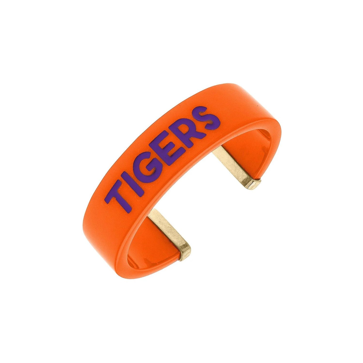 CLEMSON TIGERS RESIN CUFF BRACELET