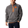 CLEMSON TIGERS HALF ZIP CANYON POINT COLUMBIA FLEECE