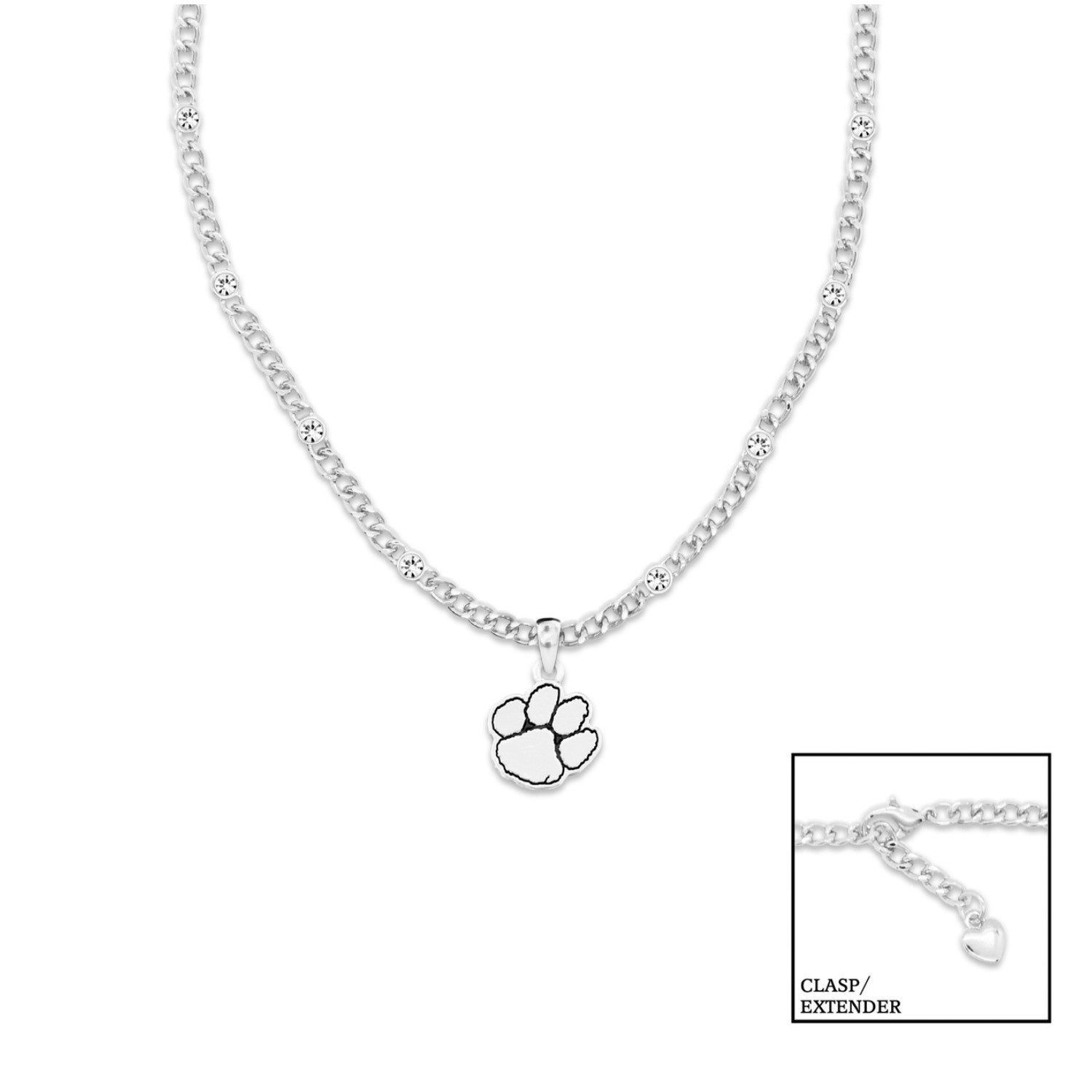 CLEMSON TIGERS LYDIA NECKLACE