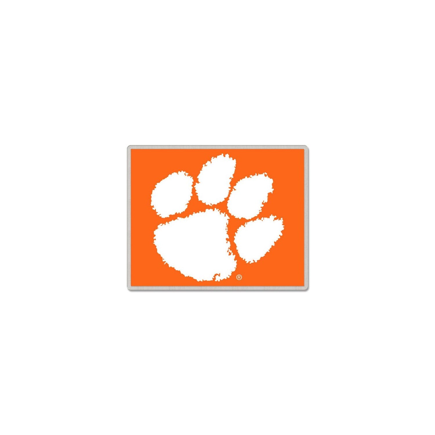 CLEMSON TIGERS SQUARE PIN