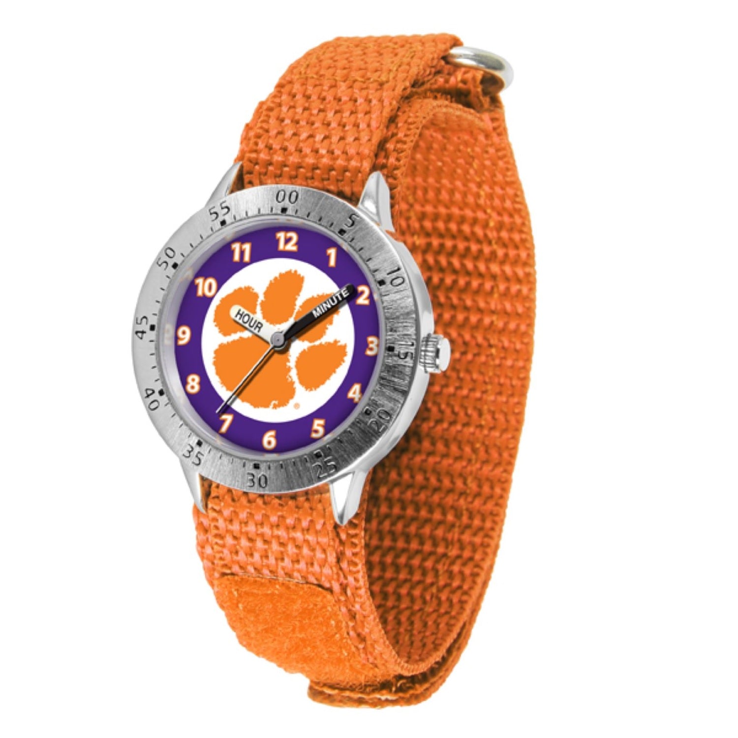 CLEMSON TIGERS CHILDRENS VELCRO WATCH