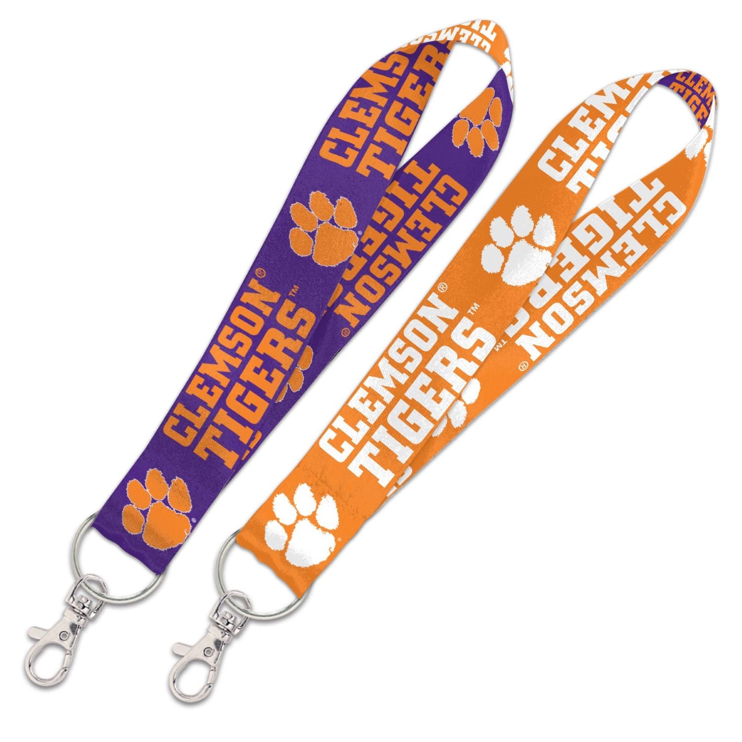 Clemson Tigers Lanyard Key Strap