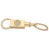 CLEMSON TIGERS GOLD TONE KEY RING