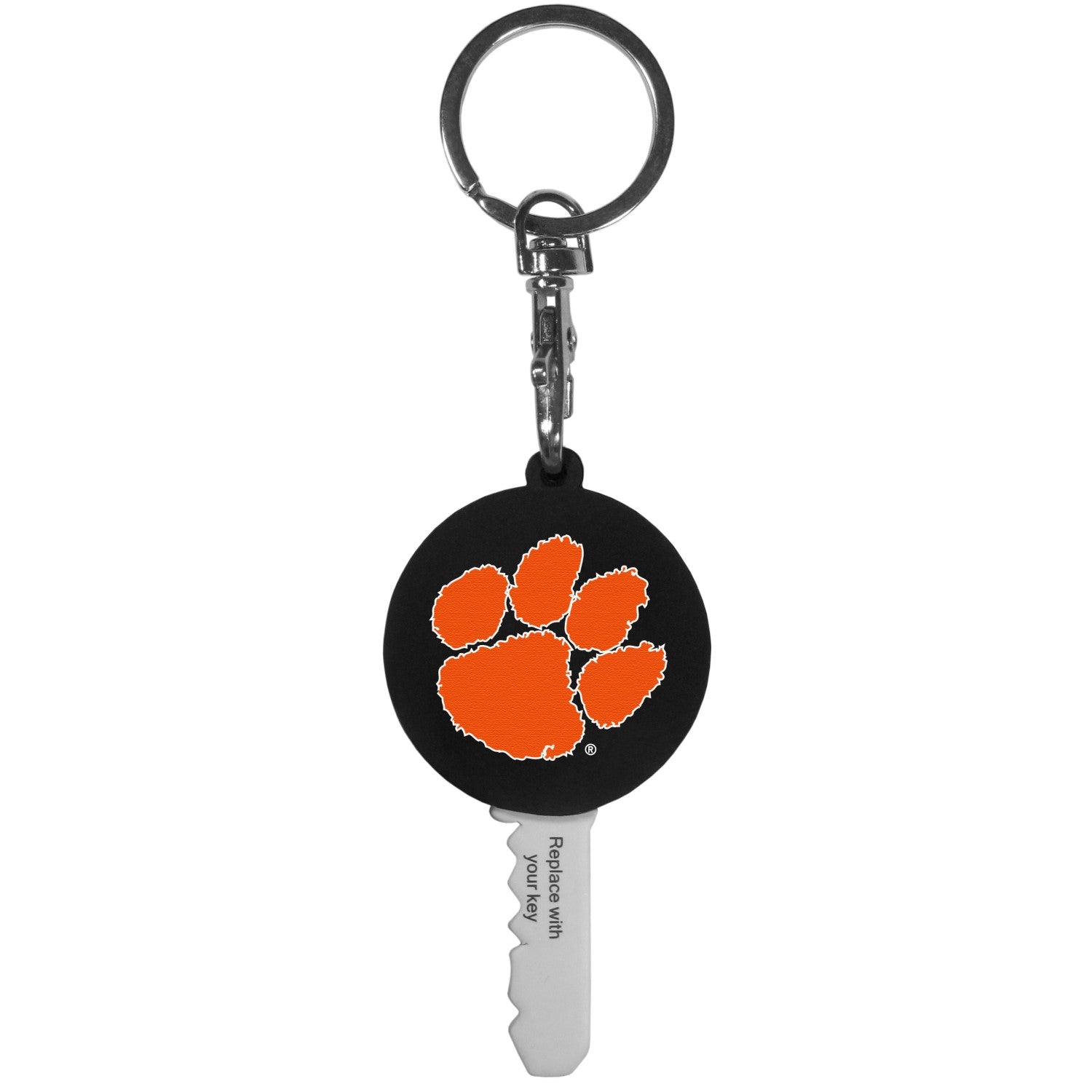 CLEMSON TIGERS DISC KEYRING