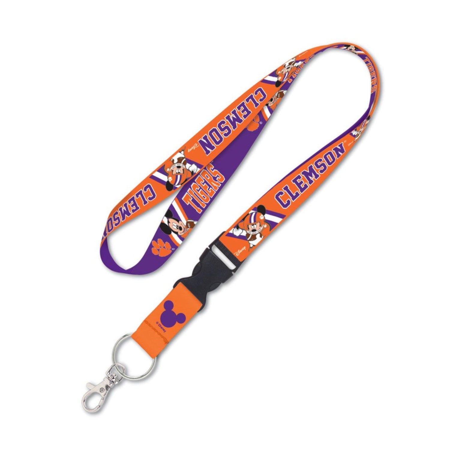 CLEMSON TIGERS FOOTBALL MICKEY LANYARD