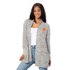 GRAY CLEMSON TIGERS CAMPUS CARDIGAN